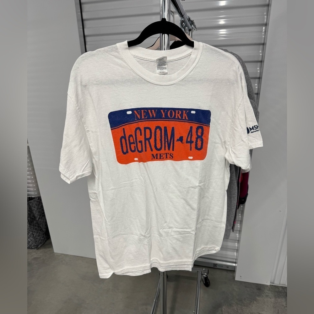 New York Mets | DeGrom 48 NYS Graphic T-Shirt | size L